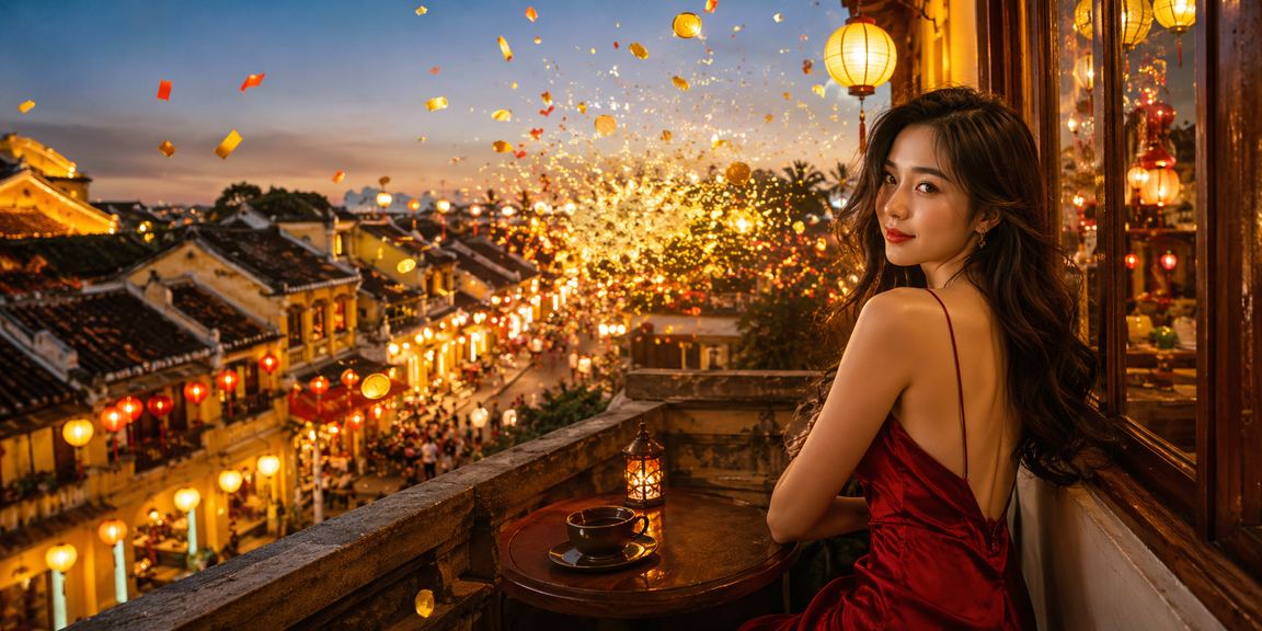 Không gian Hội An minh họa việc đọc chính sách bảo mật trước khi đăng nhập
