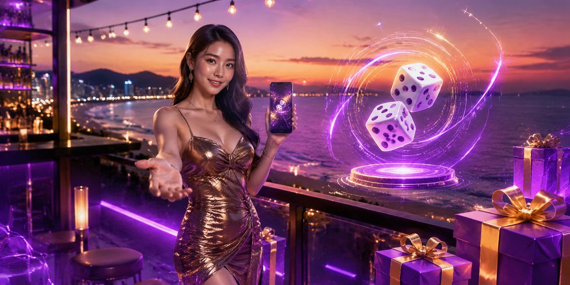 Bàn xúc xắc tài xỉu trên bãi biển Nha Trang với bầu không khí sôi động của trò chơi may rủi truyền thống