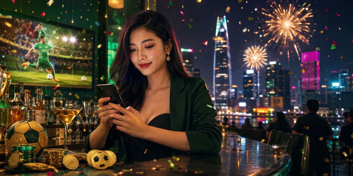 Người dùng đọc điều khoản nền tảng giải trí trực tuyến trên thiết bị di động